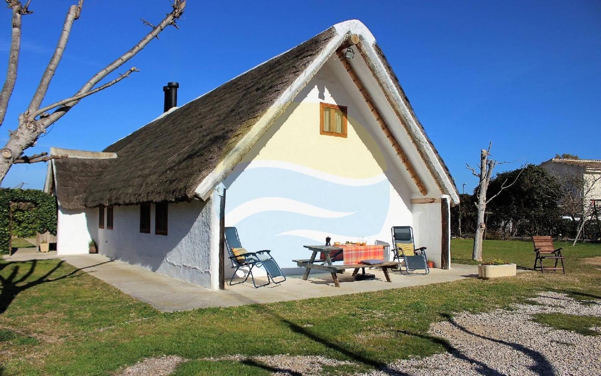 Barraca Tipica Del Delta, Con Piscina, Jardin Y Barbacoa - Deltavacaciones Villa Sant Jaume d’Enveja Kültér fotó